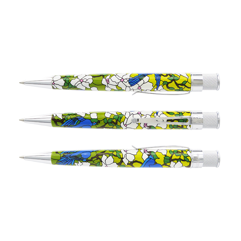 Retro 51 Tornado Metropolitan Museum Of Arts Louis C. Tiffany Favrile Rollerball / Balpen