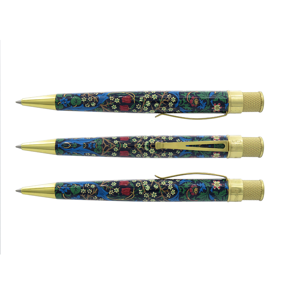 Retro 51 Tornado Metropolitan Museum Of Arts W. Morris Blackthorn Rollerball / Ballpoint Retro 51 Tornado Metropolitan Museum Of Arts W. Morris Blackthorn Rollerball / Ballpoint
