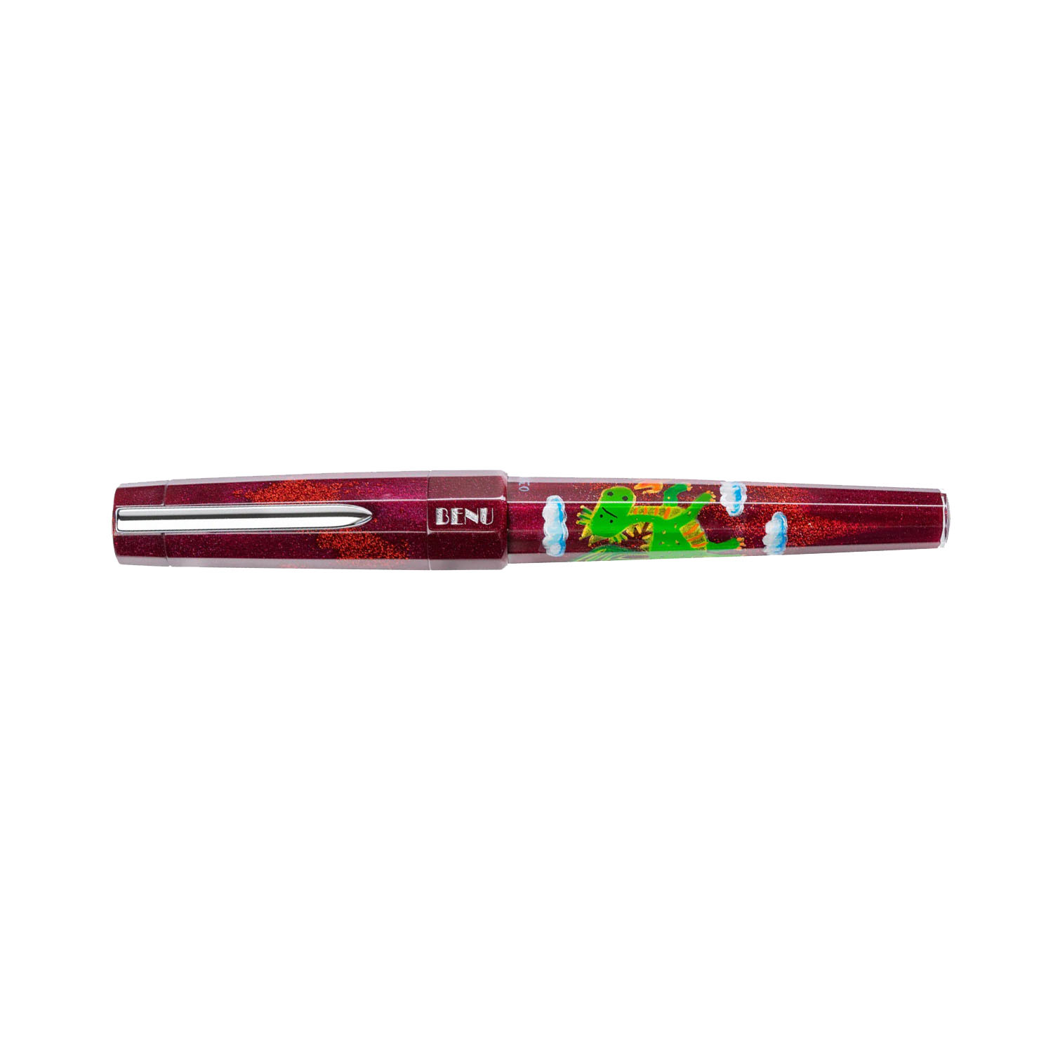 Caneta-tinteiro Benu Euphoria Draco Darling LE