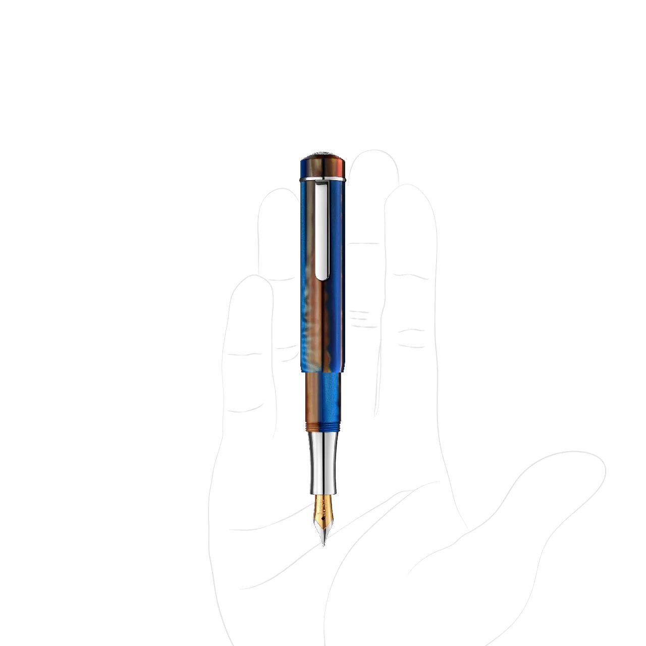 Laban Pocket Seastar Blue Füllfederhalter