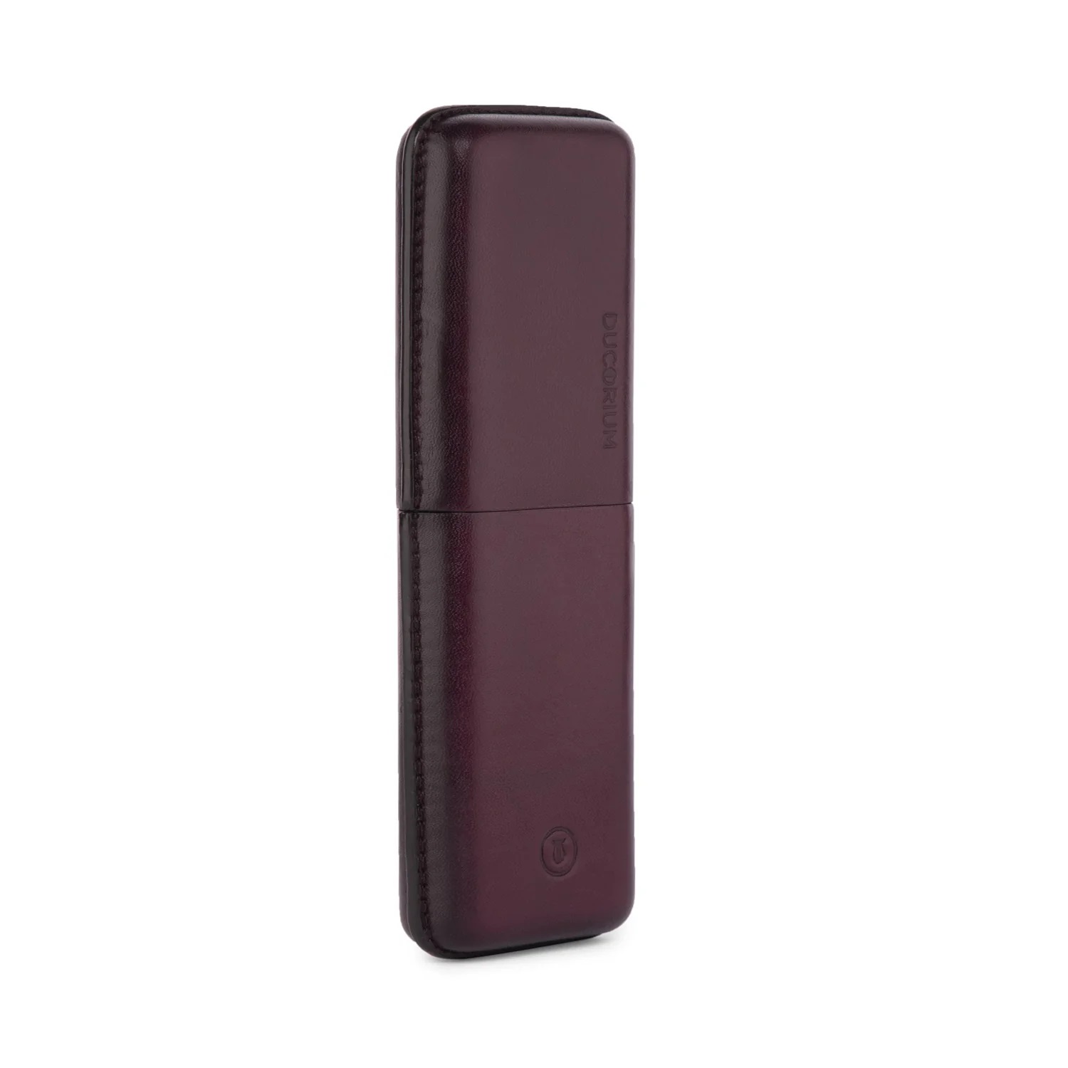 Lapis Bard Ducorium Bordeaux Étui à stylos moulé (double)
