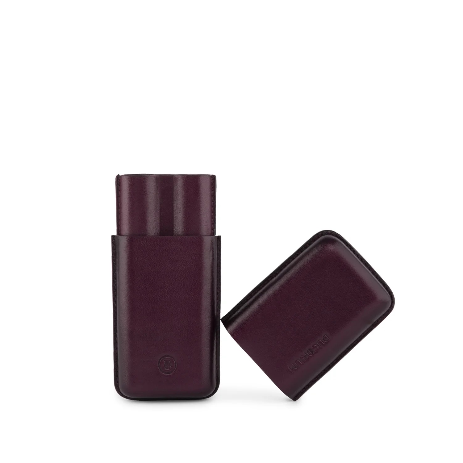 Lapis Bard Ducorium Bordeaux Étui à stylos moulé (double)