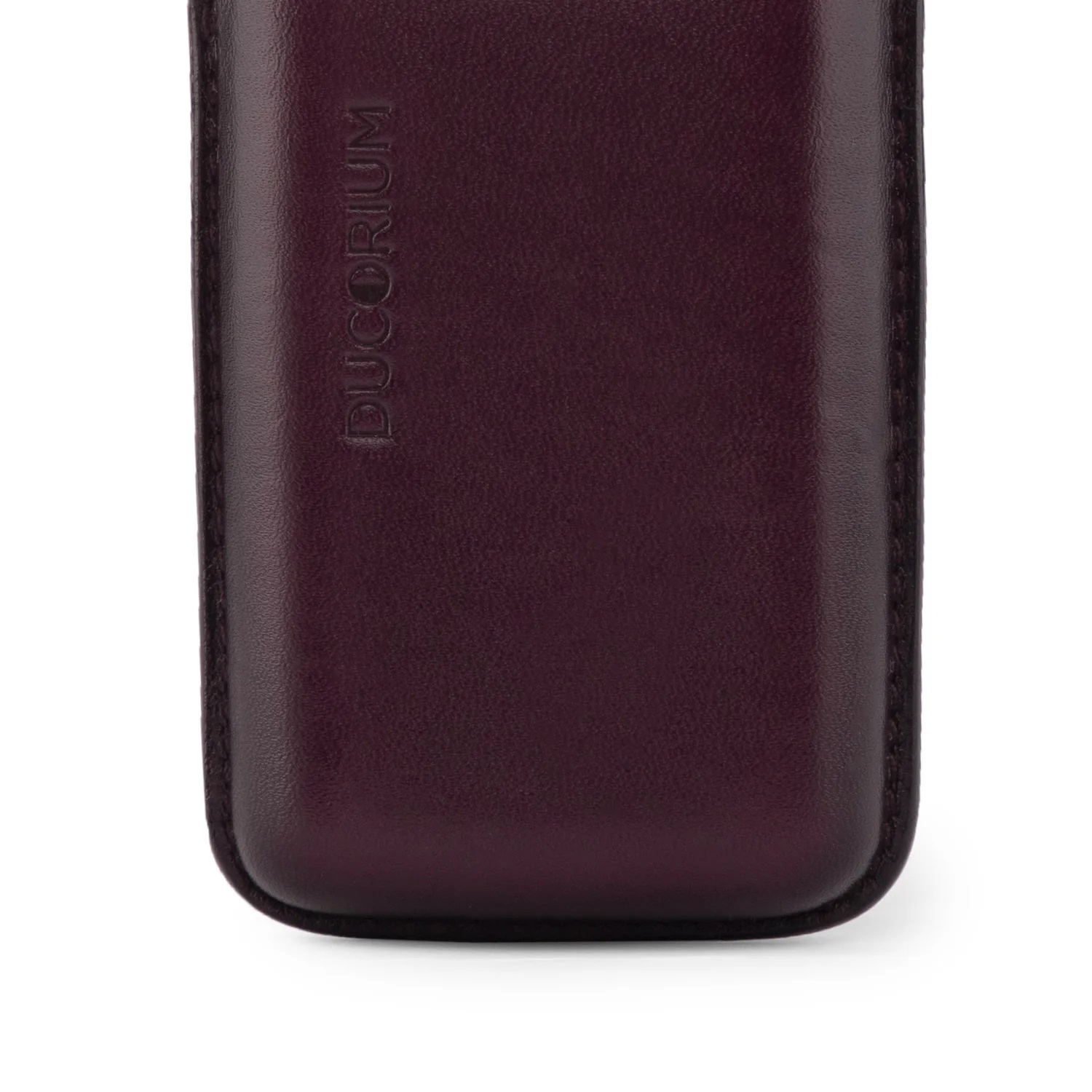 Lapis Bard Ducorium Bordeaux Étui à stylos moulé (double)