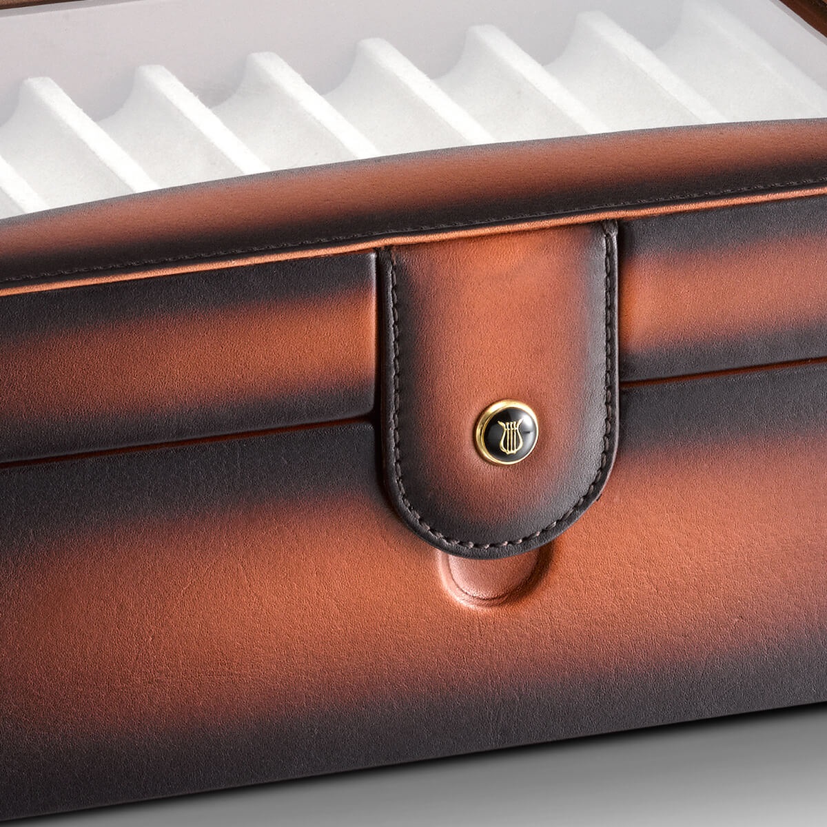 Etui na długopisy Lapis Bard Hemingway Cognac (20 długopisów)