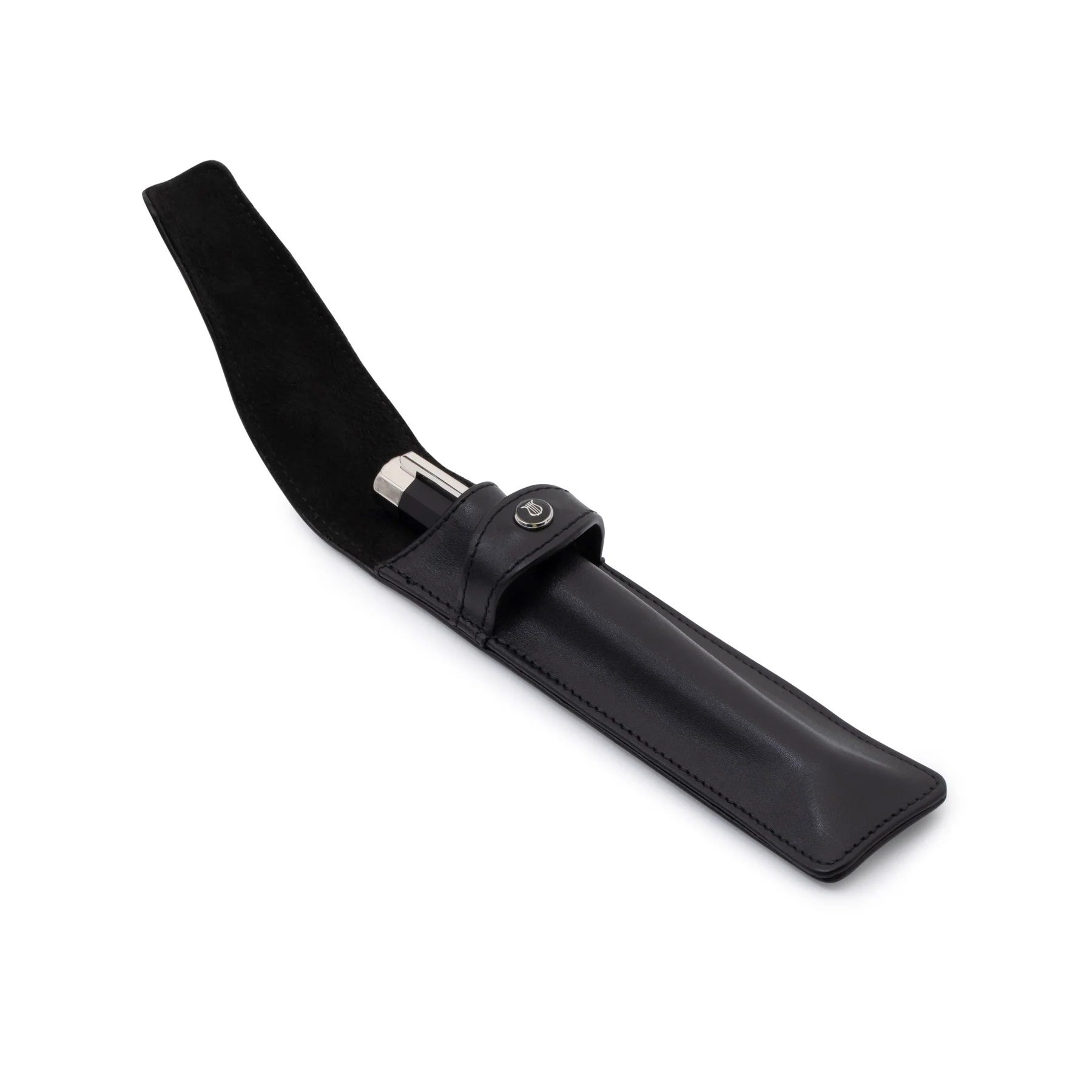 Lapis Bard Mayfair Black Pen Pouch (Single) Lapis Bard Mayfair Black Pen Pouch (Single)