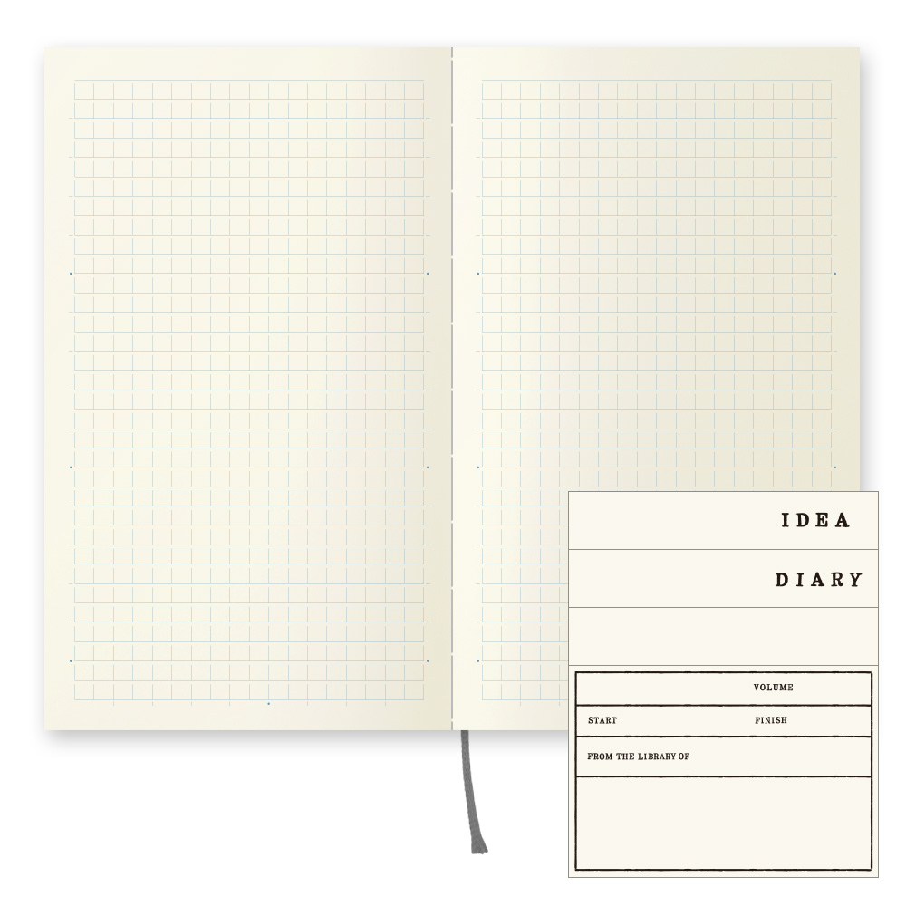 Midori MD Paper B6 Grid Notebook Midori MD Paper B6 Grid Notebook