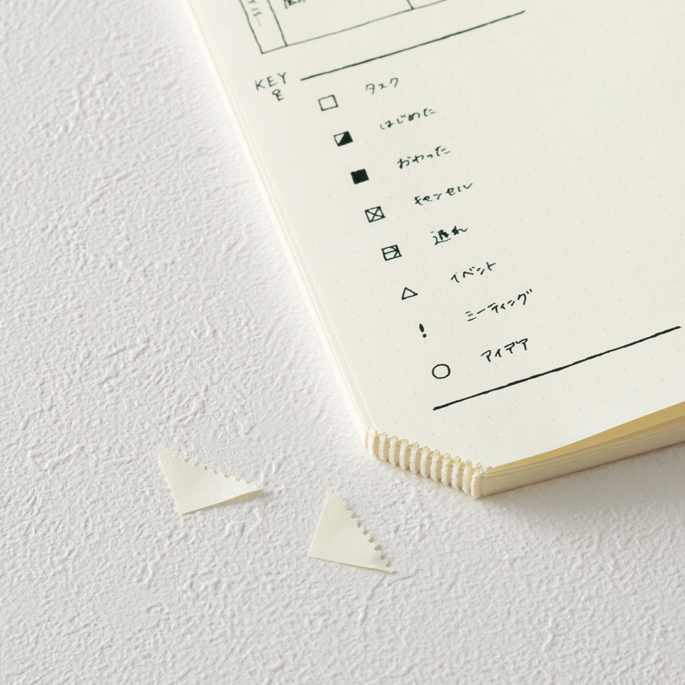 Midori MD Paper Journal A5 Codes 1D/1P Dot Grid Notebook Midori MD Paper Journal A5 Codes 1D/1P Dot Grid Notebook