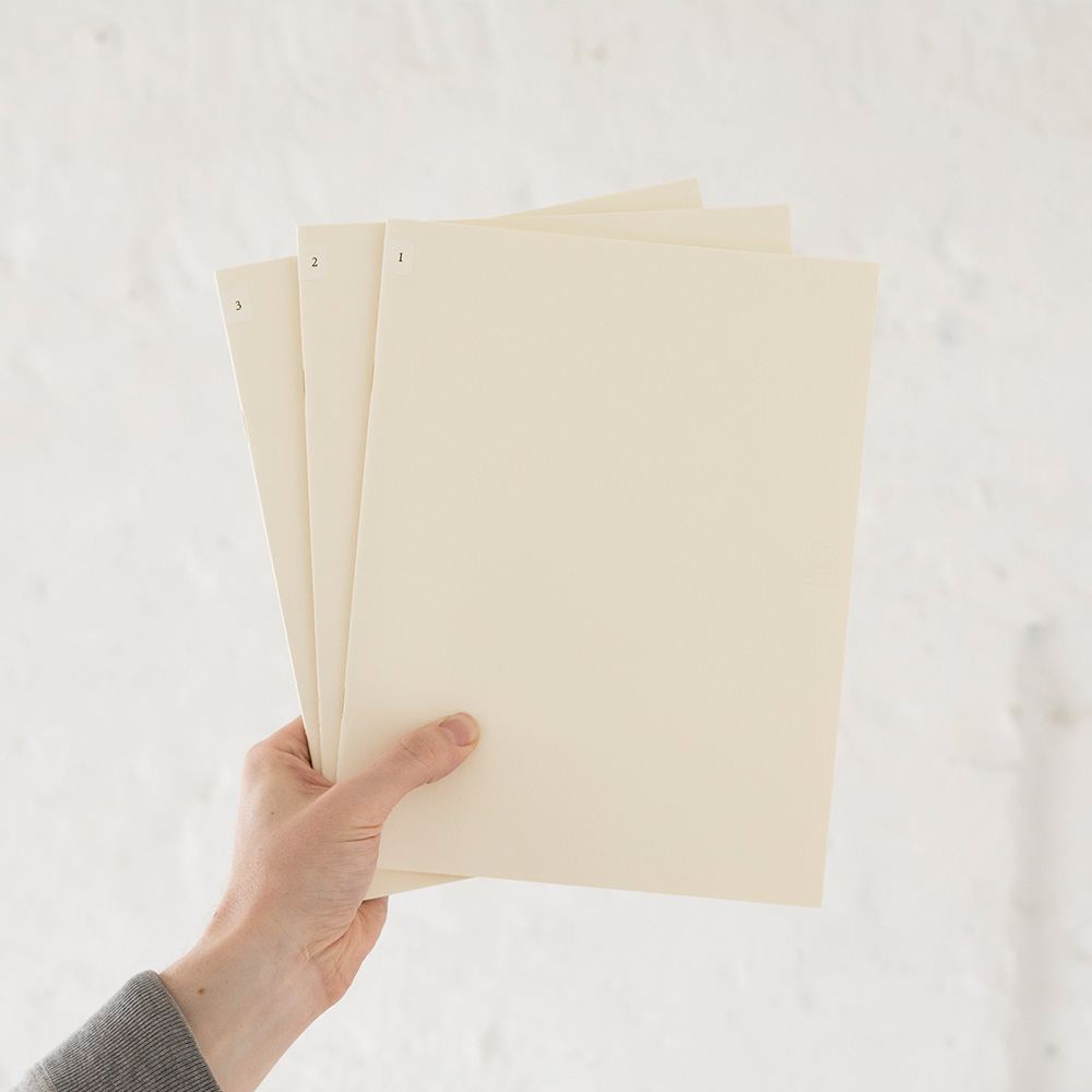 Midori MD Paper A4 Grid Notebook Light (3-pack) Midori MD Paper A4 Grid Notebook Light (3-pack)