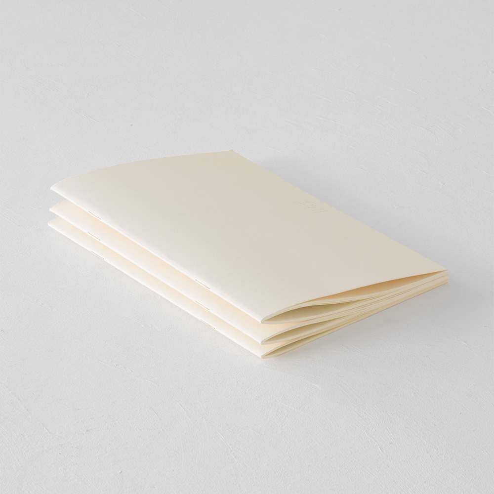 Midori MD Paper A5 Blank Notebook Light (3-pak)