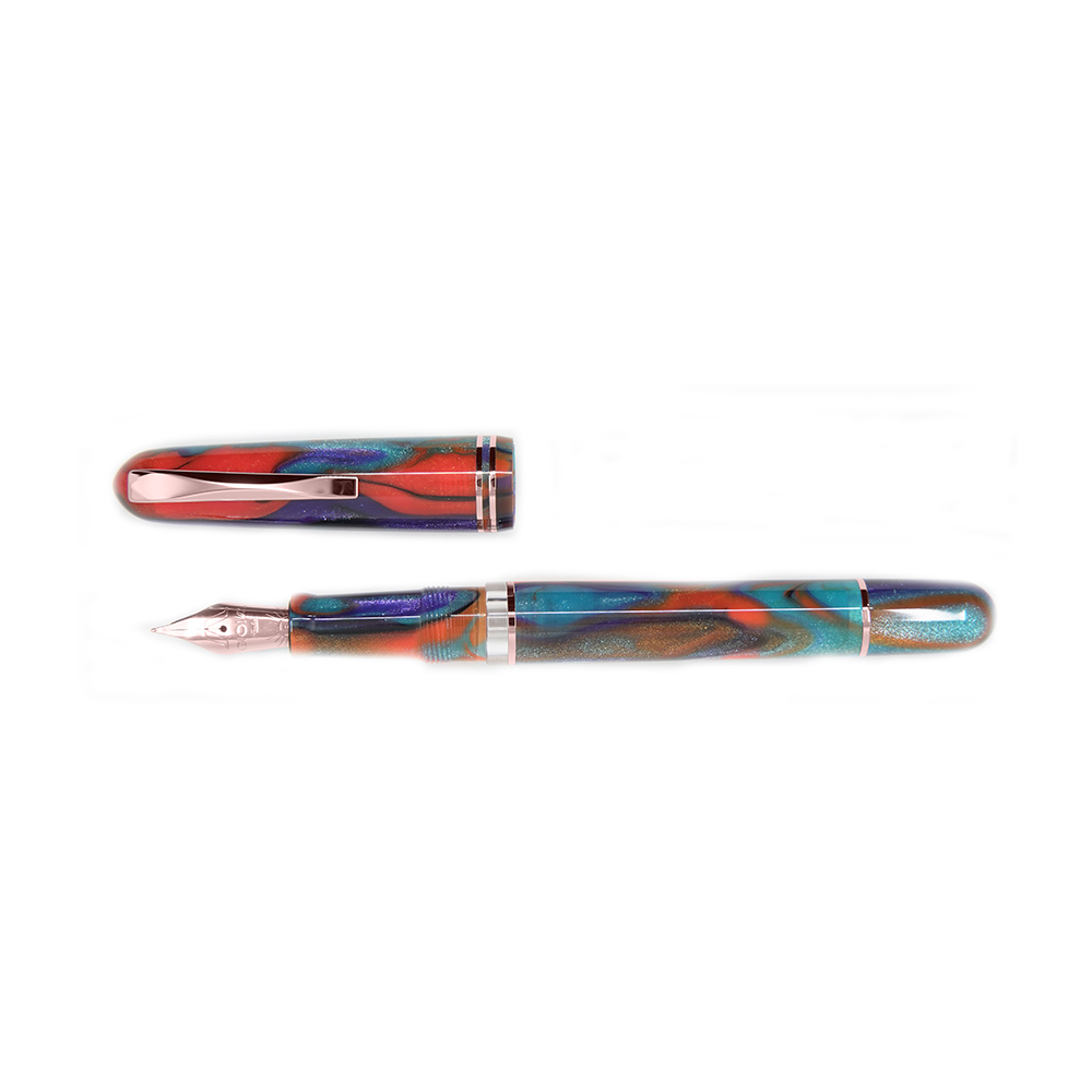 Pluma estilográfica Gioia Métis Iride RGT