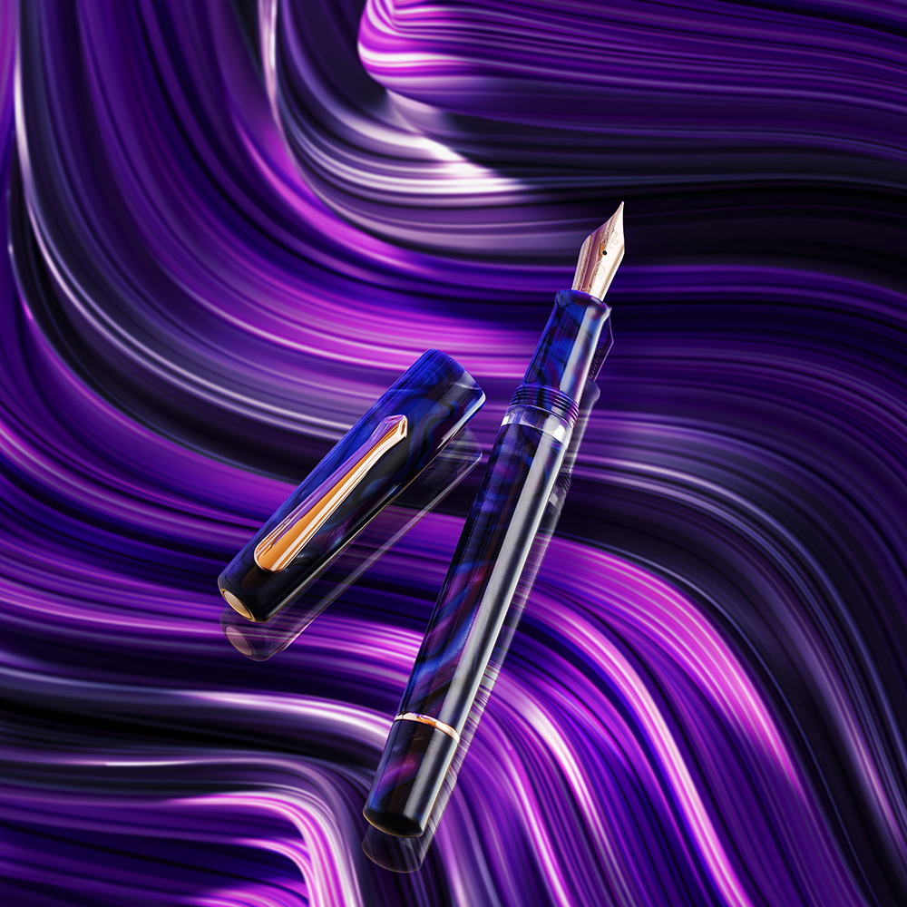 Nahvalur Schuylkill Cichlid Purple RGT Fountain pen Nahvalur Schuylkill Cichlid Purple RGT Fountain pen