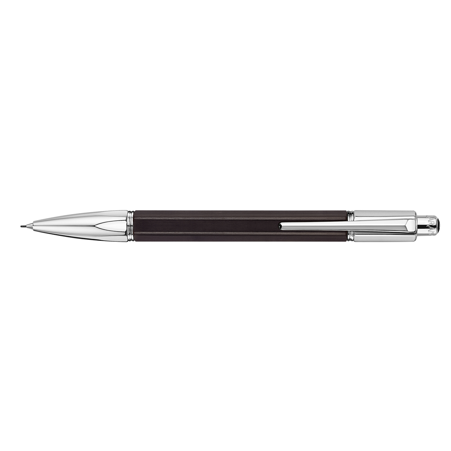 Caran d'Ache Varius Ebony Silver Mechanical pencil 0.7mm Caran d'Ache Varius Ebony Silver Mechanical pencil 0.7mm