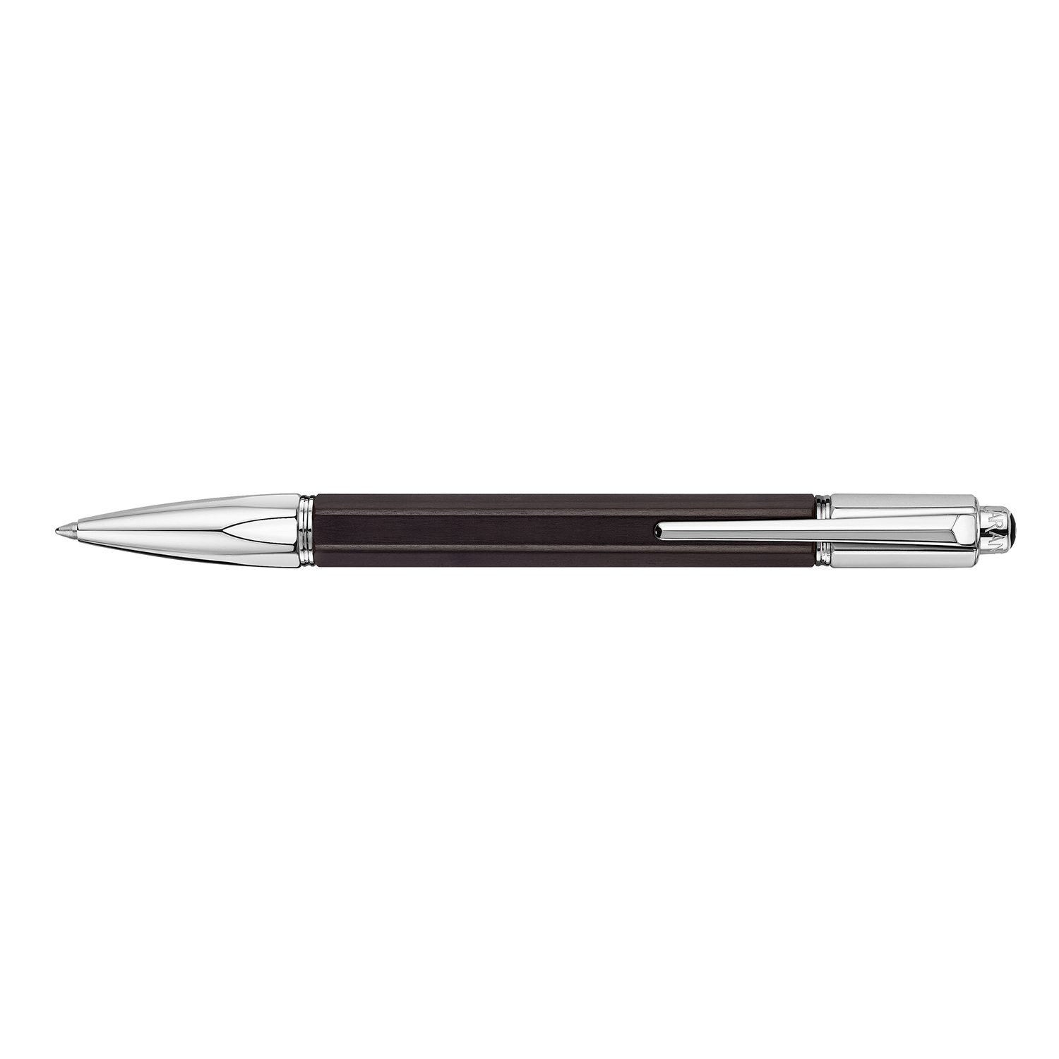 Caran d'Ache Varius Ebony Silver Stylo à bille