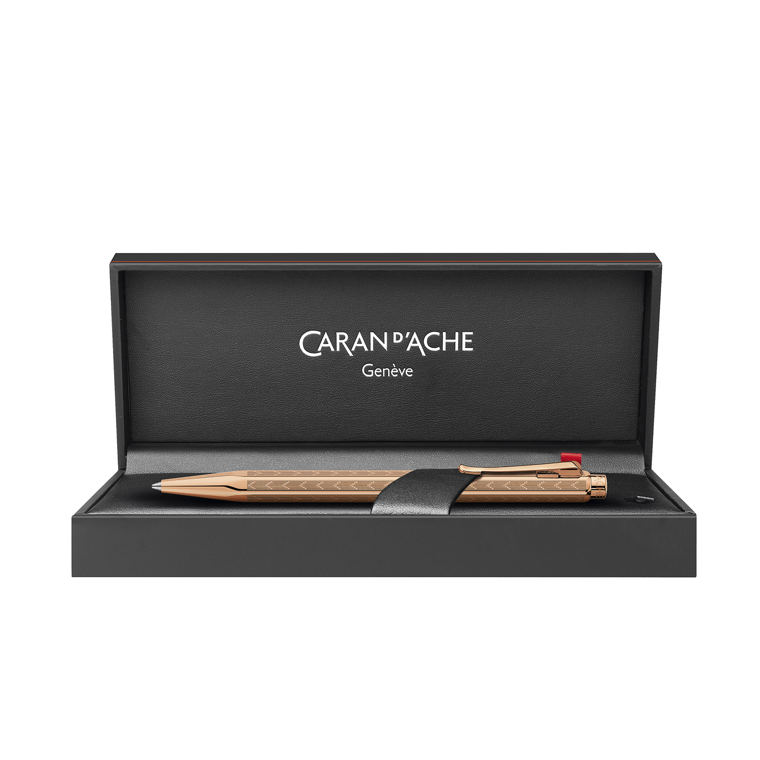 Caran d'Ache Ecridor Chevron Rose Gold Ballpoint Caran d'Ache Ecridor Chevron Rose Gold Ballpoint