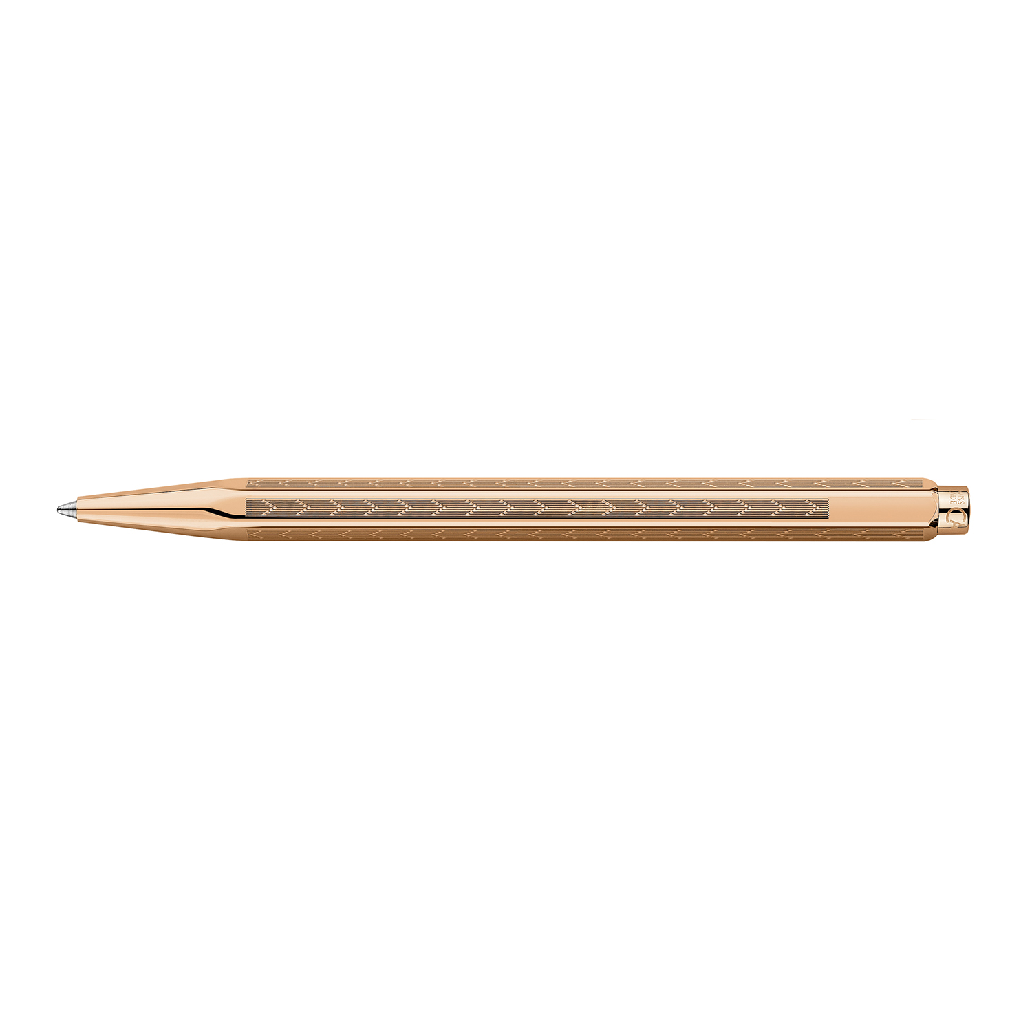 Caran d'Ache Ecridor Chevron Rose Gold Ballpoint Caran d'Ache Ecridor Chevron Rose Gold Ballpoint
