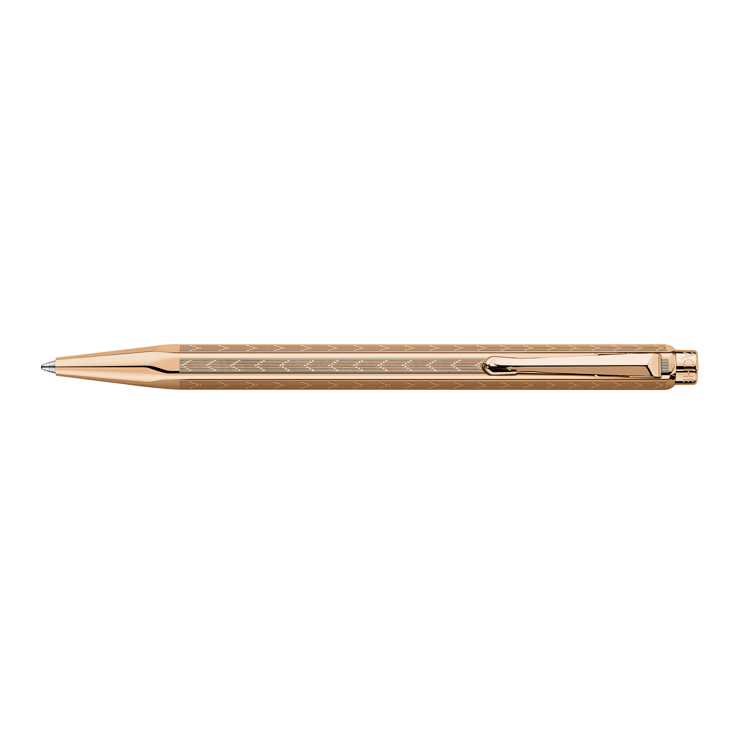 Caran d'Ache Ecridor Chevron Rose Gold Ballpoint Caran d'Ache Ecridor Chevron Rose Gold Ballpoint