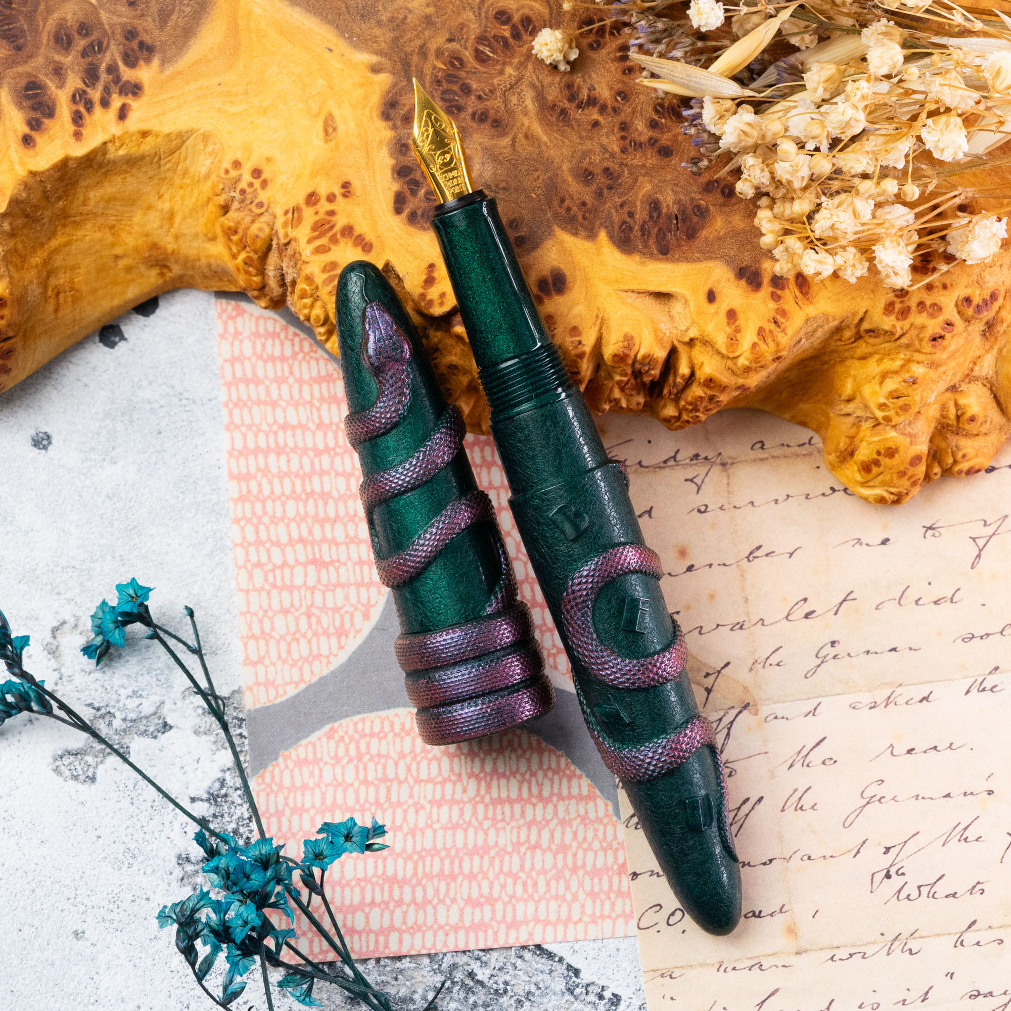 Benu Viper Mangrove Viper Fountain pen Benu Viper Mangrove Viper Fountain pen