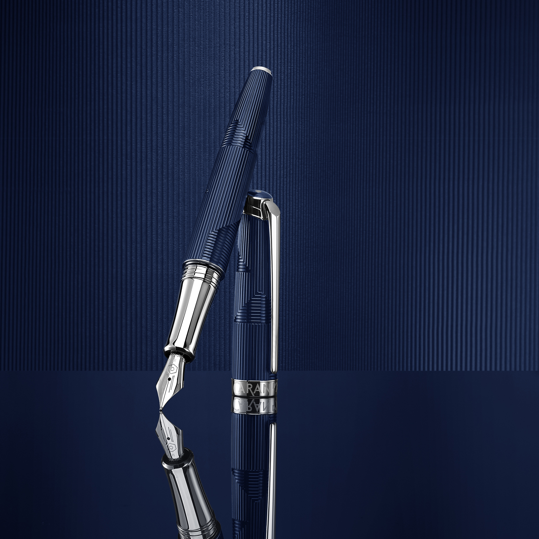 Caran d'Ache Léman Bleu Marin Fountain pen Caran d'Ache Léman Bleu Marin Fountain pen