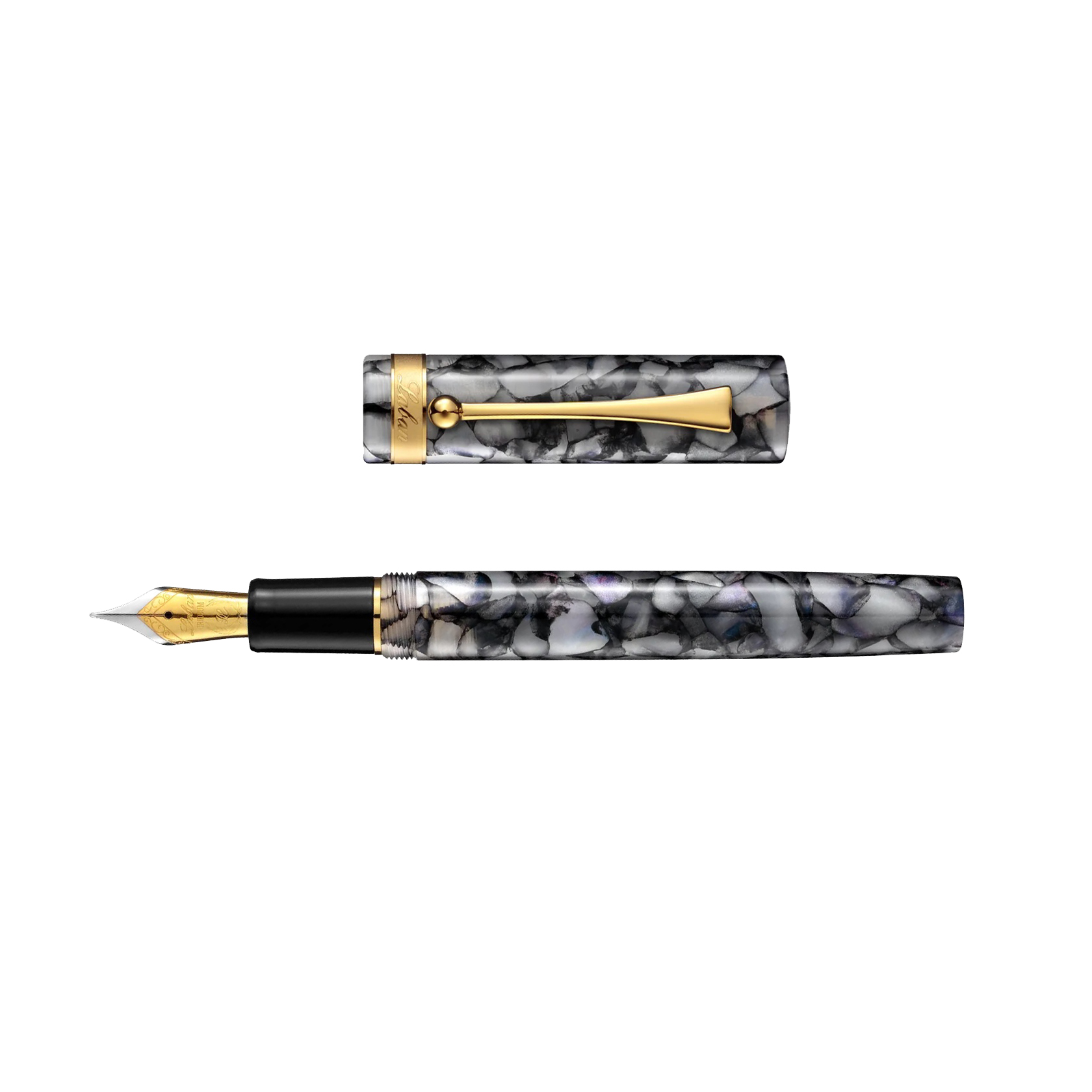 Laban Canyon Ice Crack Fountain pen