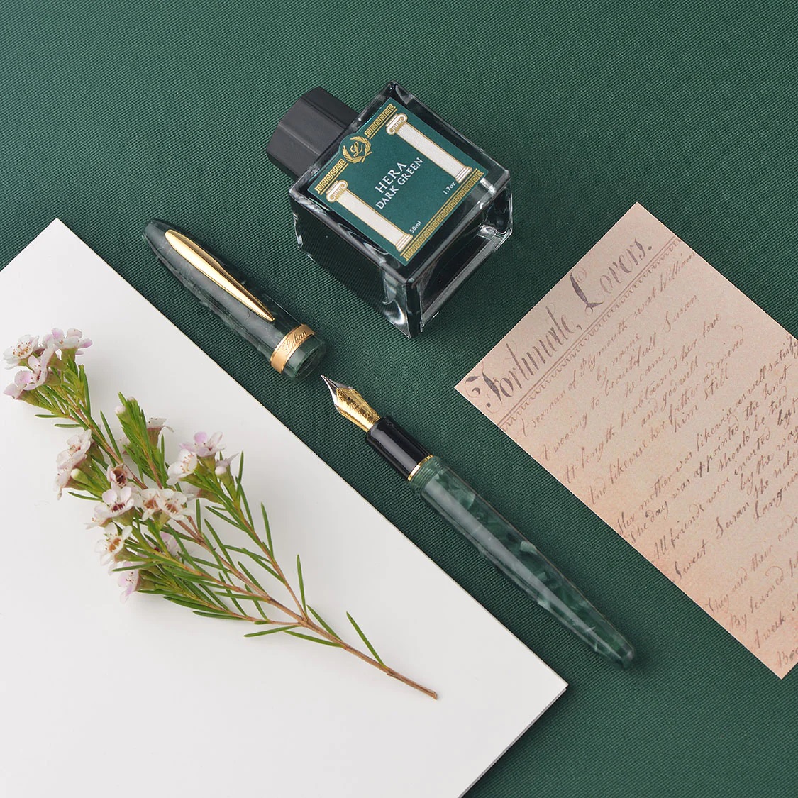 Laban Taroko Emerald Green Fountain pen Laban Taroko Emerald Green Fountain pen