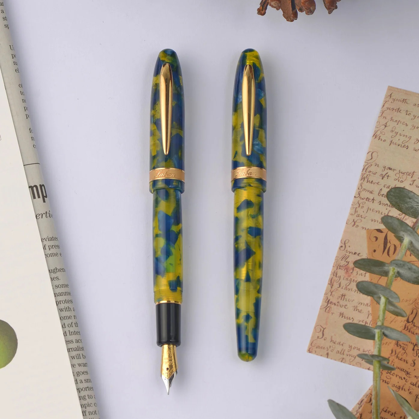 Laban Taroko Lake Reflection Fountain pen Laban Taroko Lake Reflection Fountain pen