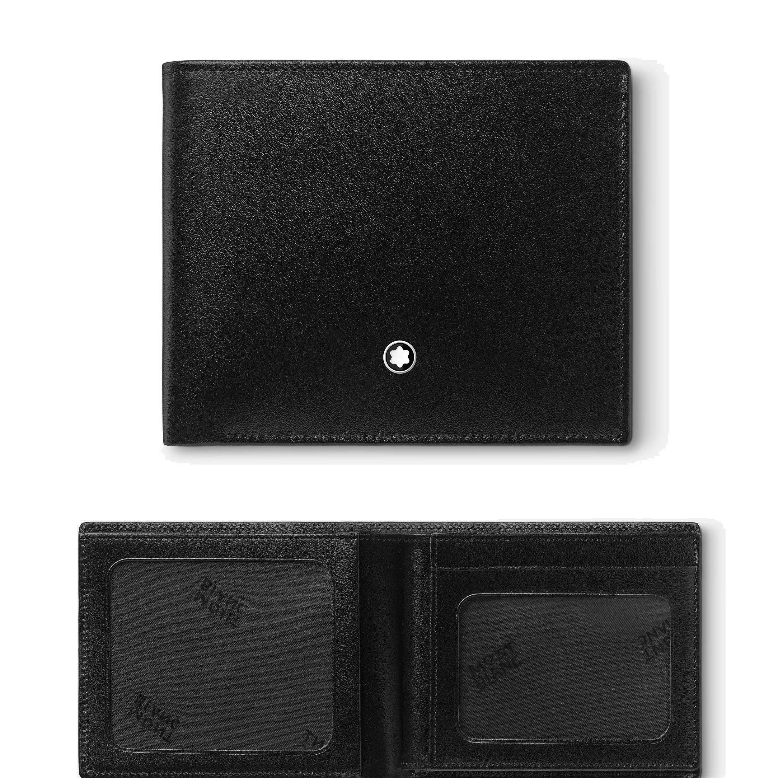 Montblanc Meisterstück met 2 Zichtvakken Portemonnee (6 creditcards) 16354
