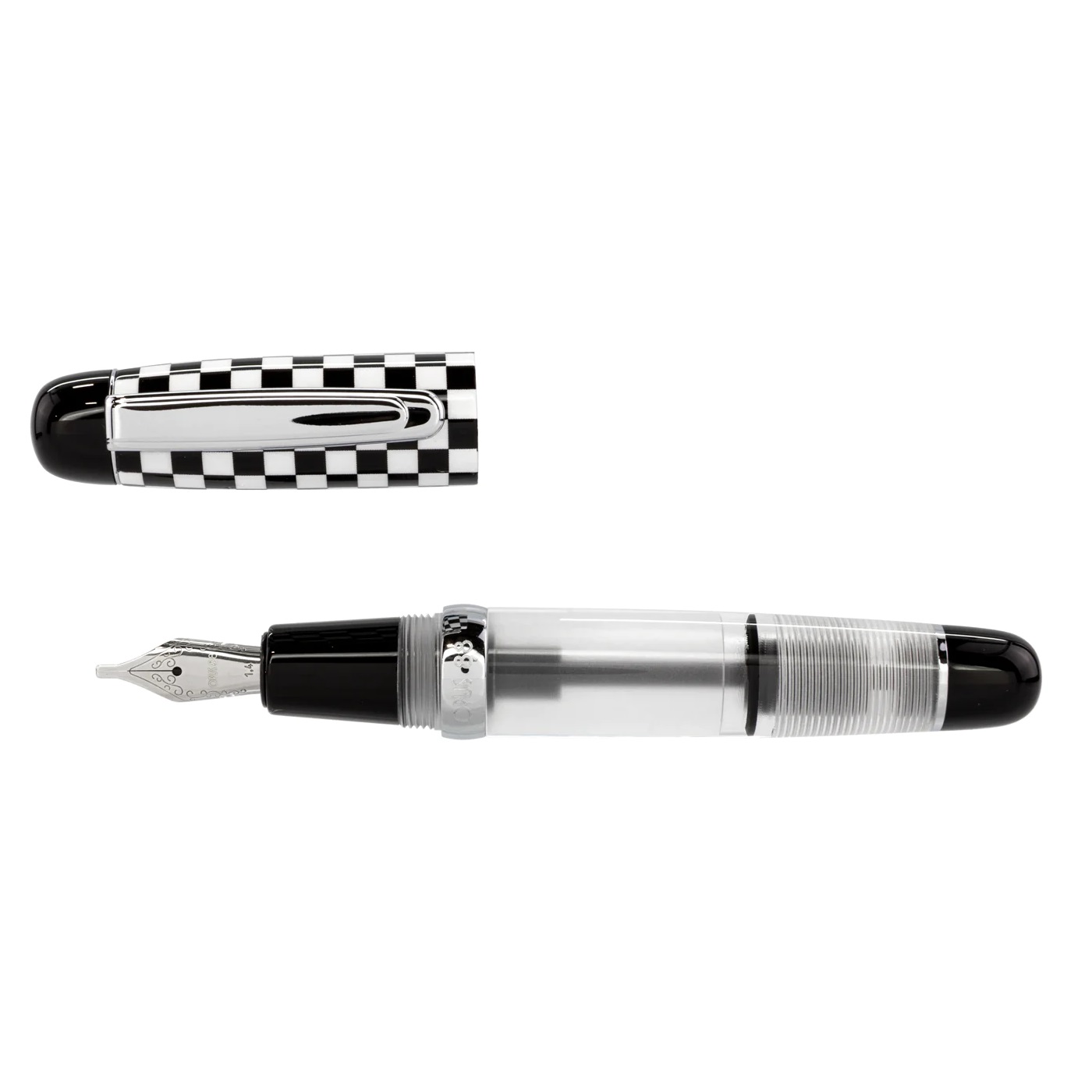 Opus 88 Mini Pocket Checkered Fountain pen - 2024979197