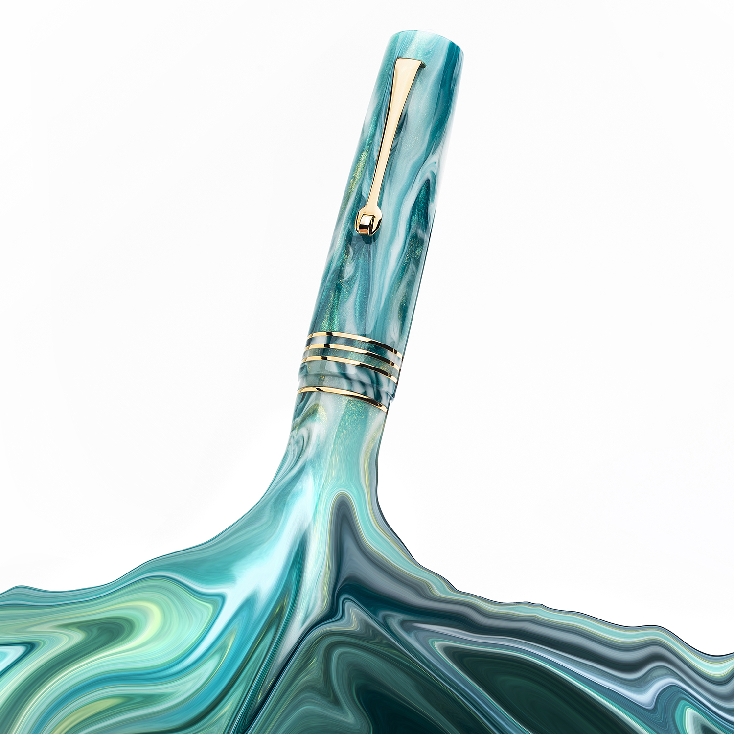 Pluma Estilográfica Leonardo Momento Zero Grande 2.0 Galattica Planetary Nebula GT