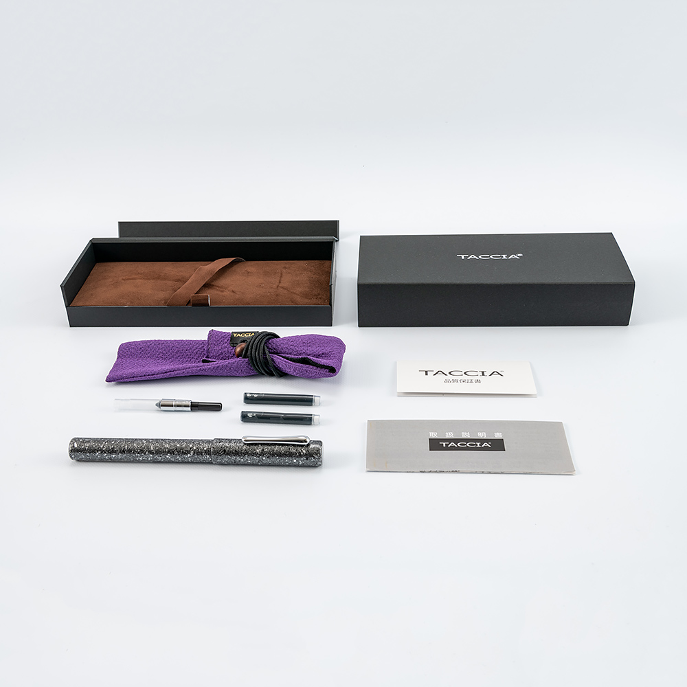 Caneta-tinteiro Taccia Granite Stone Black