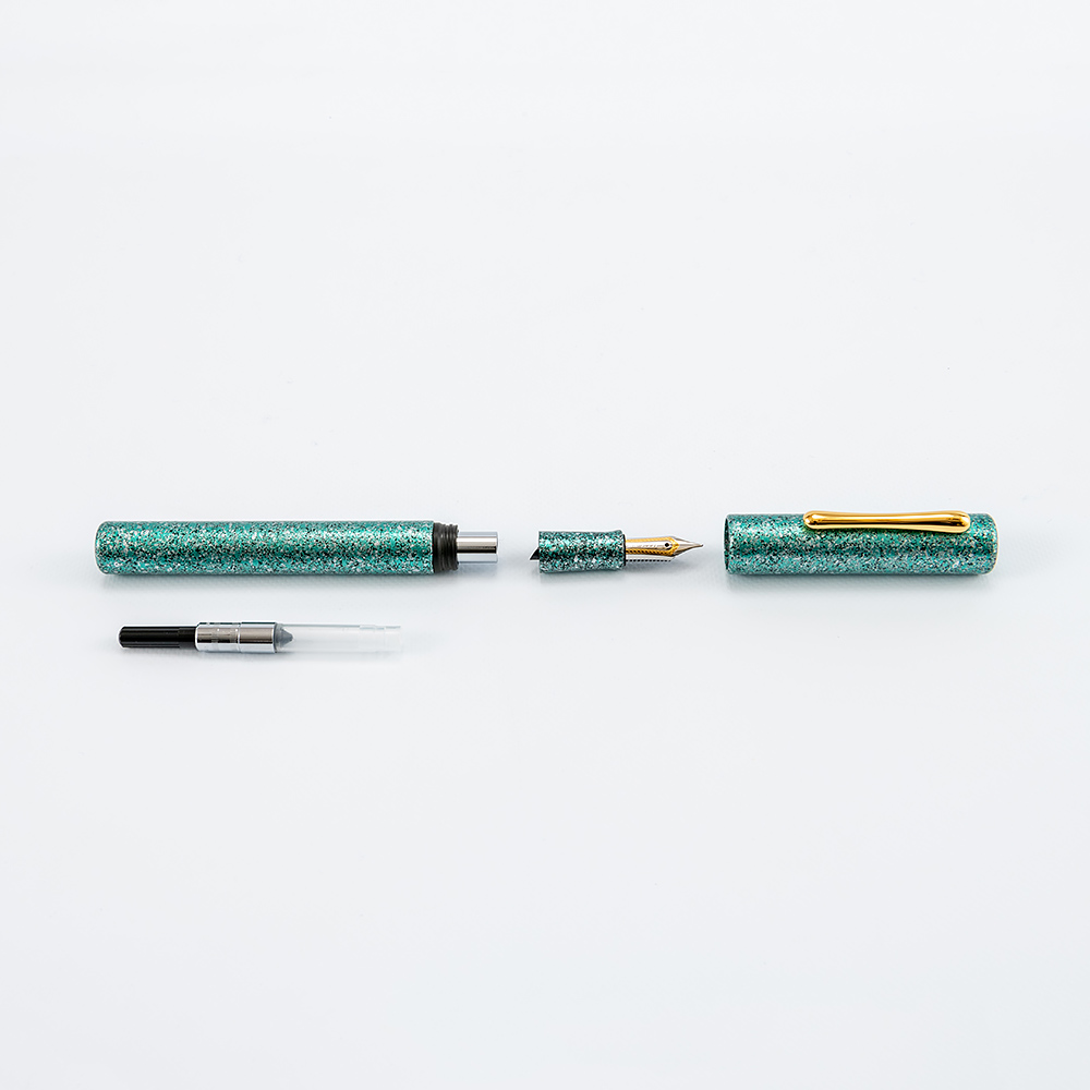 Taccia Granite Stone Green Fountain pen