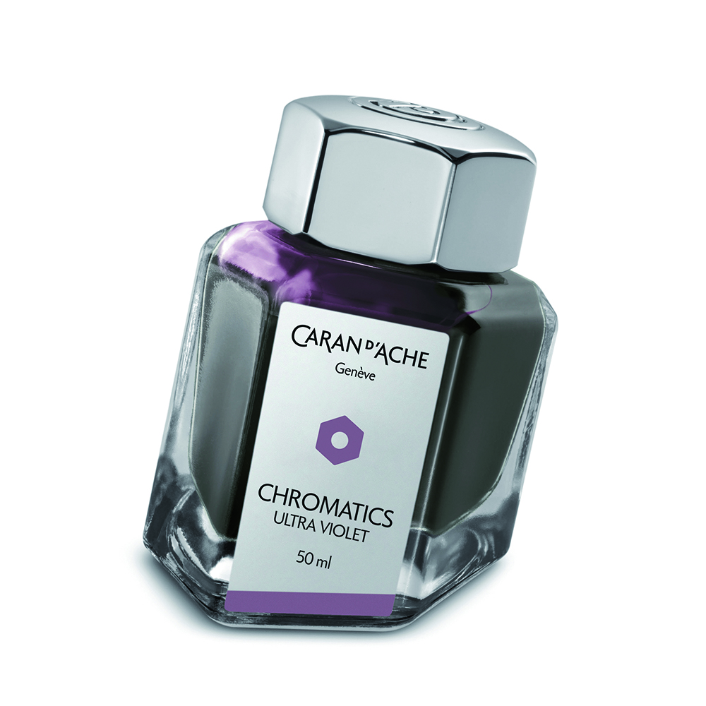 Caran d'Ache Chromatics Ultraviolet Ink - 50ml Ink Bottle Caran d'Ache Chromatics Ultraviolet Ink - 50ml Ink Bottle