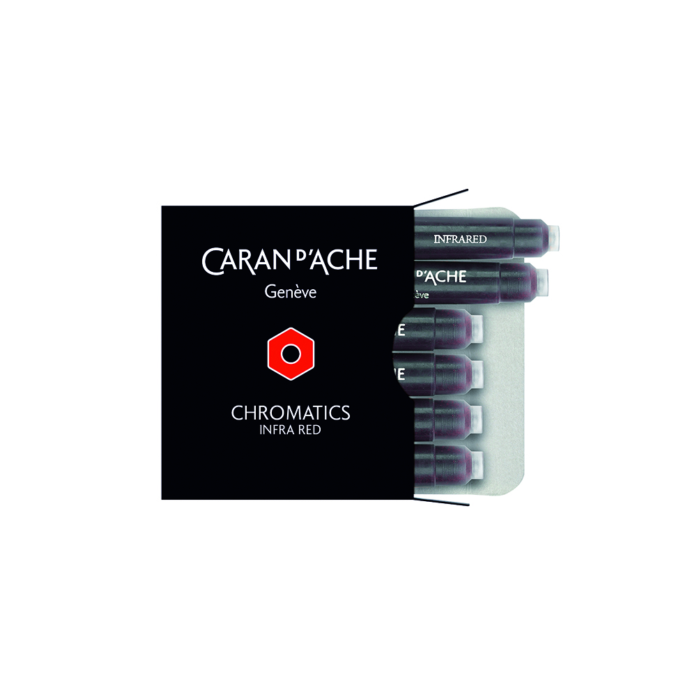 Atrament Caran d'Ache Chromatics Infrared - naboje atramentowe