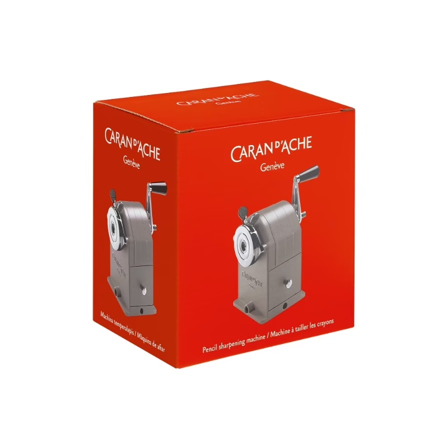 Caran d'Ache Standard Edition Metal Grey Pencil Sharpener Caran d'Ache Standard Edition Metal Grey Pencil Sharpener