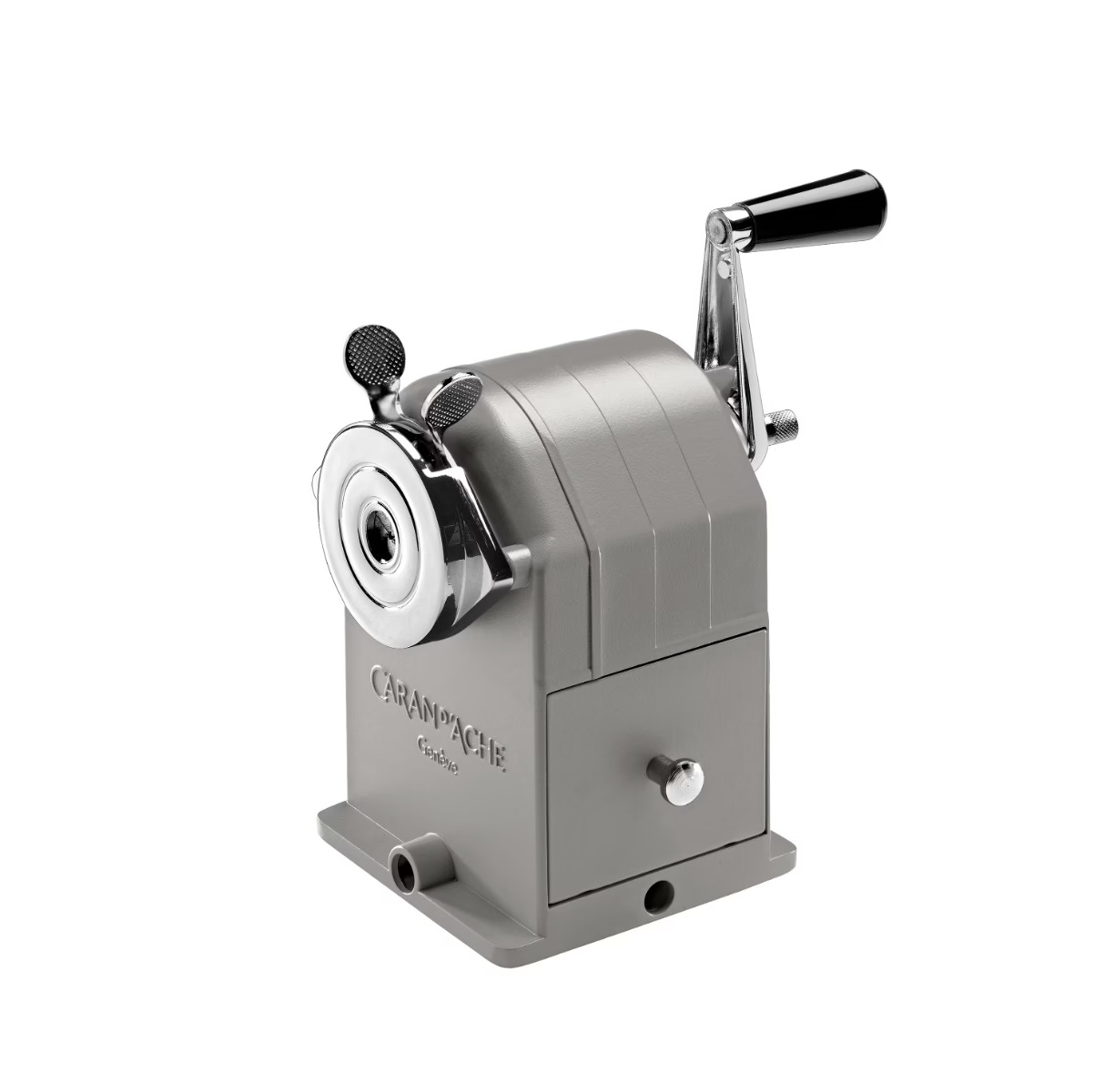 Caran d'Ache Standard Edition Metal Grey Pencil Sharpener Caran d'Ache Standard Edition Metal Grey Pencil Sharpener