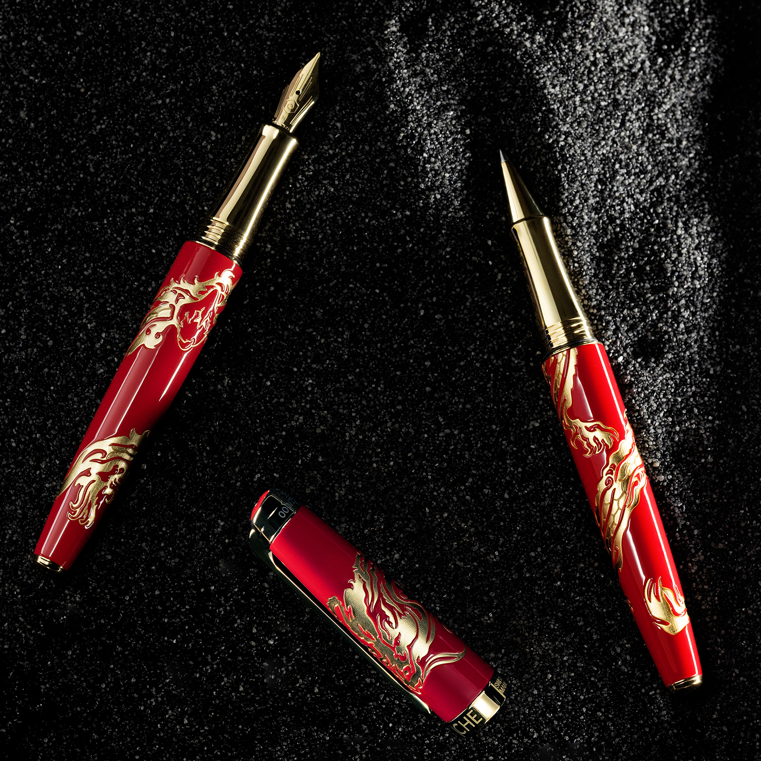 Caran d'Ache Jaar van de Draak Rood 2024 LE Rollerball