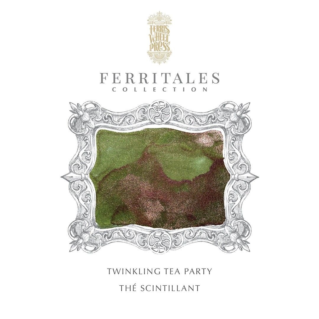 Ferris Wheel Press Ferritales Twinkling Tea Party 20ml Ink Bottle Ferris Wheel Press Ferritales Twinkling Tea Party 20ml Ink Bottle