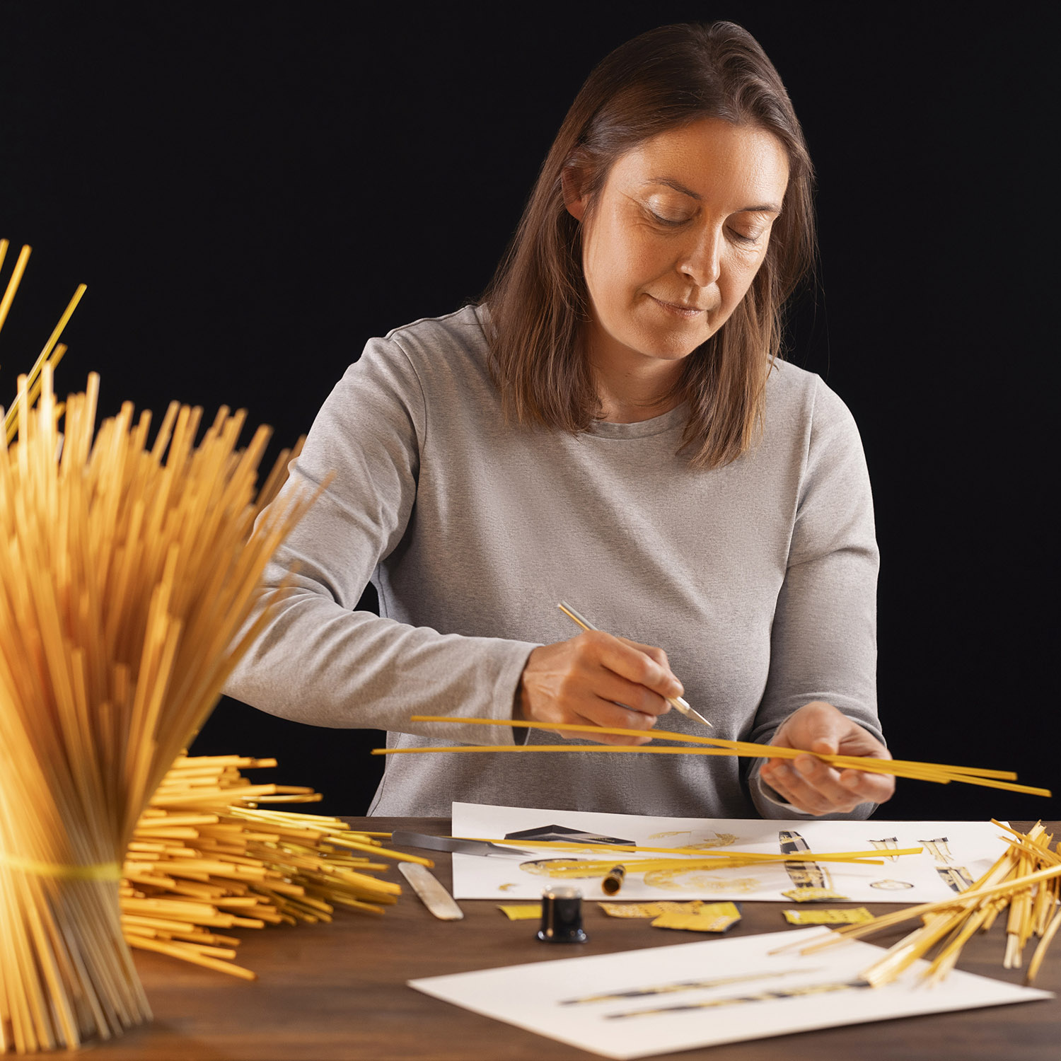 Caran d'Ache Straw Marquetry Dragon 2024 LE Fountain pen Caran d'Ache Straw Marquetry Dragon 2024 LE Fountain pen