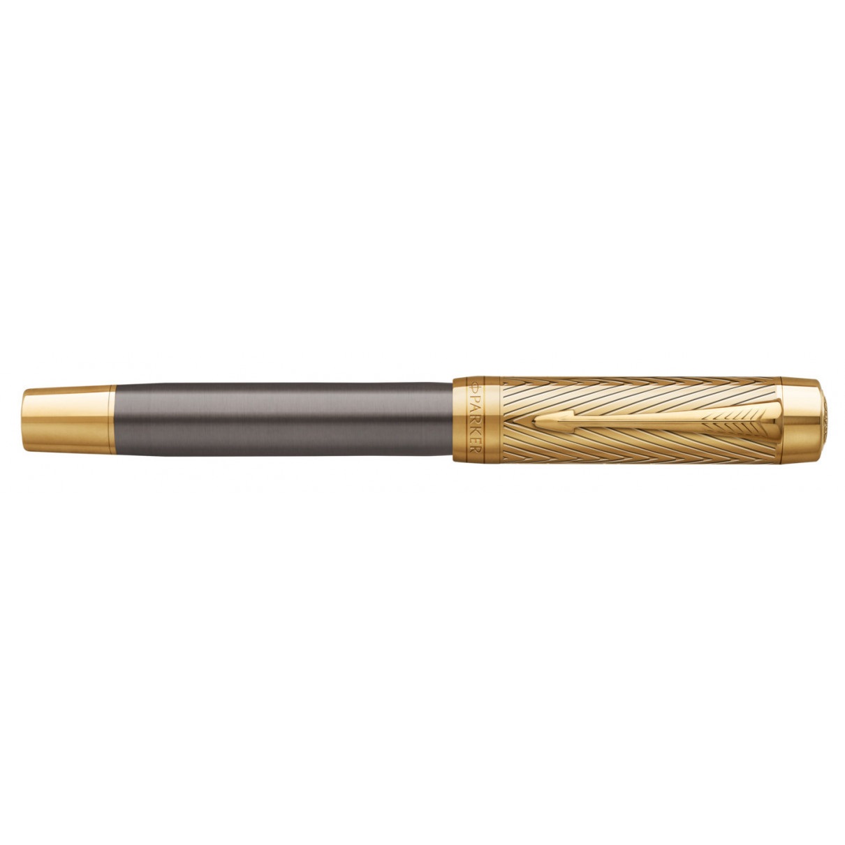Parker Duofold Centennial Pioneers Collection Arrow Grey Lacquer GT Fountain pen Parker Duofold Centennial Pioneers Collection Arrow Grey Lacquer GT Fountain pen