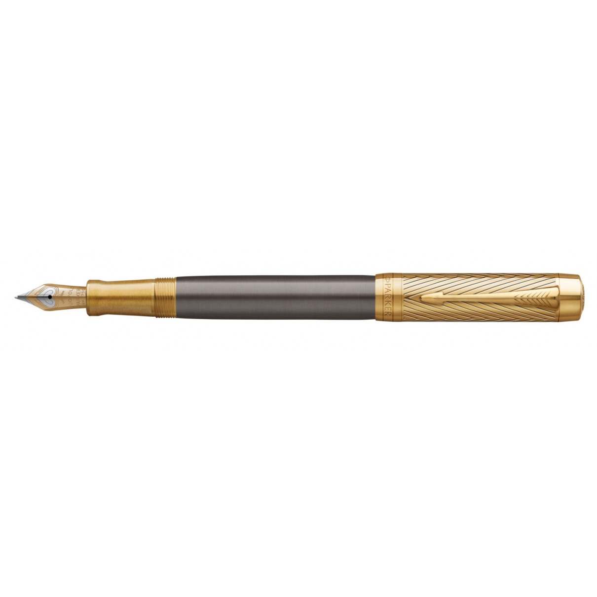 Parker Duofold Centennial Pioneers Collection Arrow Grey Lacquer GT Fountain pen Parker Duofold Centennial Pioneers Collection Arrow Grey Lacquer GT Fountain pen