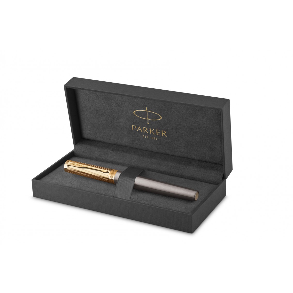 Parker Ingenuity Pioneers Collection Arrow Grey Lacquer GT Fountain pen Parker Ingenuity Pioneers Collection Arrow Grey Lacquer GT Fountain pen