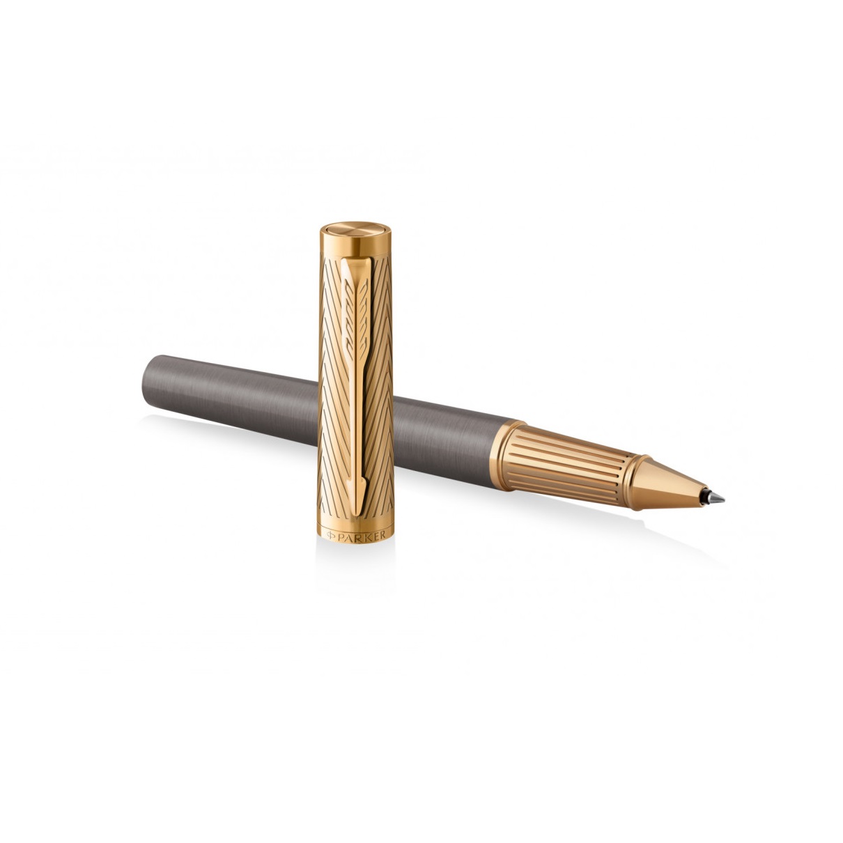 Parker Ingenuity Pioneers Collection Arrow Grey Lacquer GT Fountain pen Parker Ingenuity Pioneers Collection Arrow Grey Lacquer GT Fountain pen