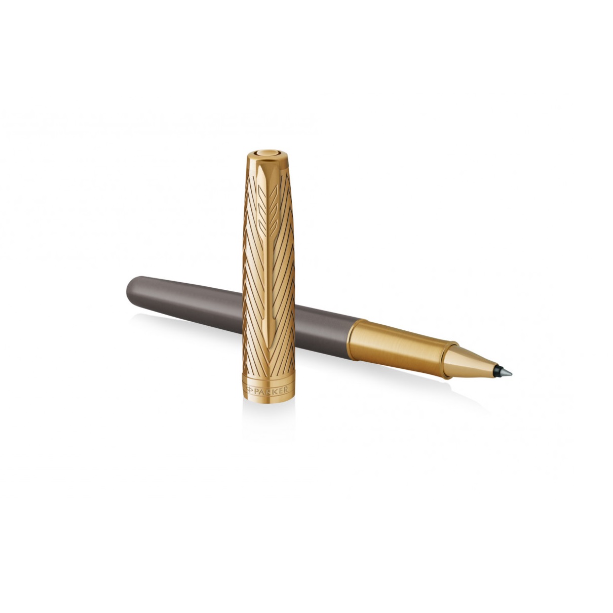 Parker Sonnet Pioneers Collection Arrow Grey Lacquer GT Rollerball Parker Sonnet Pioneers Collection Arrow Grey Lacquer GT Rollerball