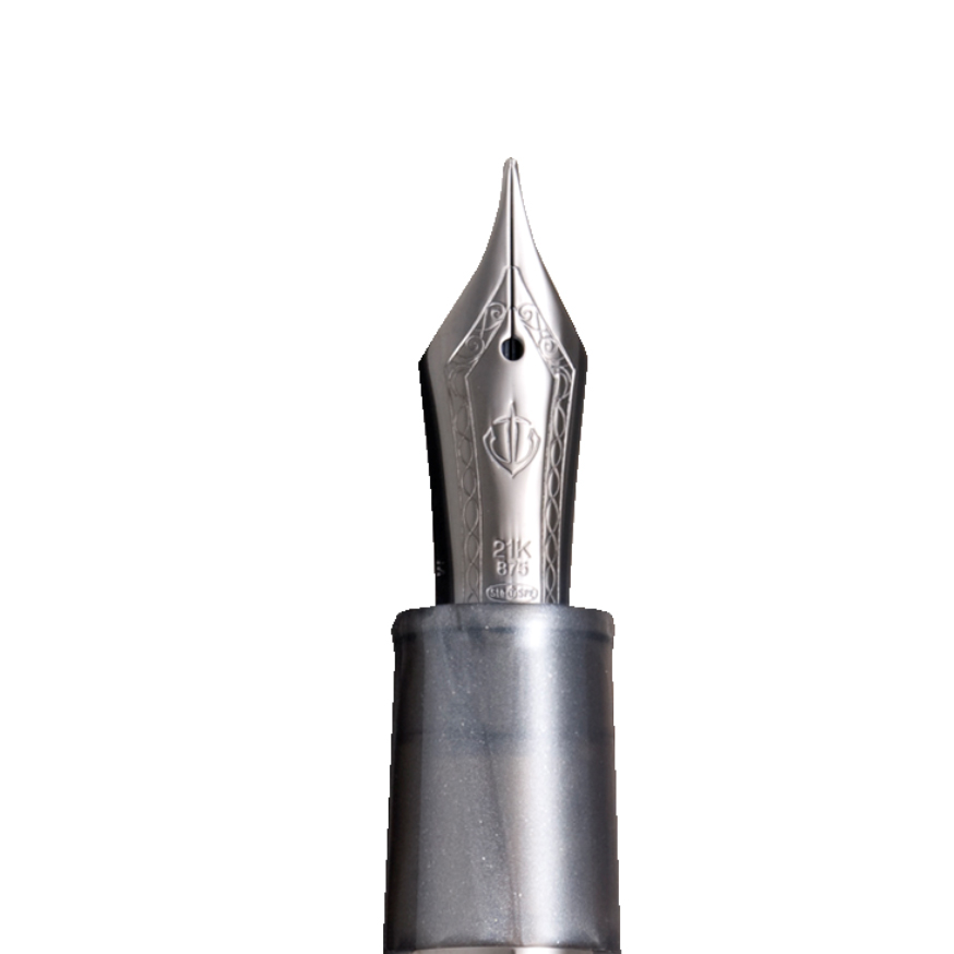 Sailor 1911L Ringless Metallic Simply Gray IP Fountain pen