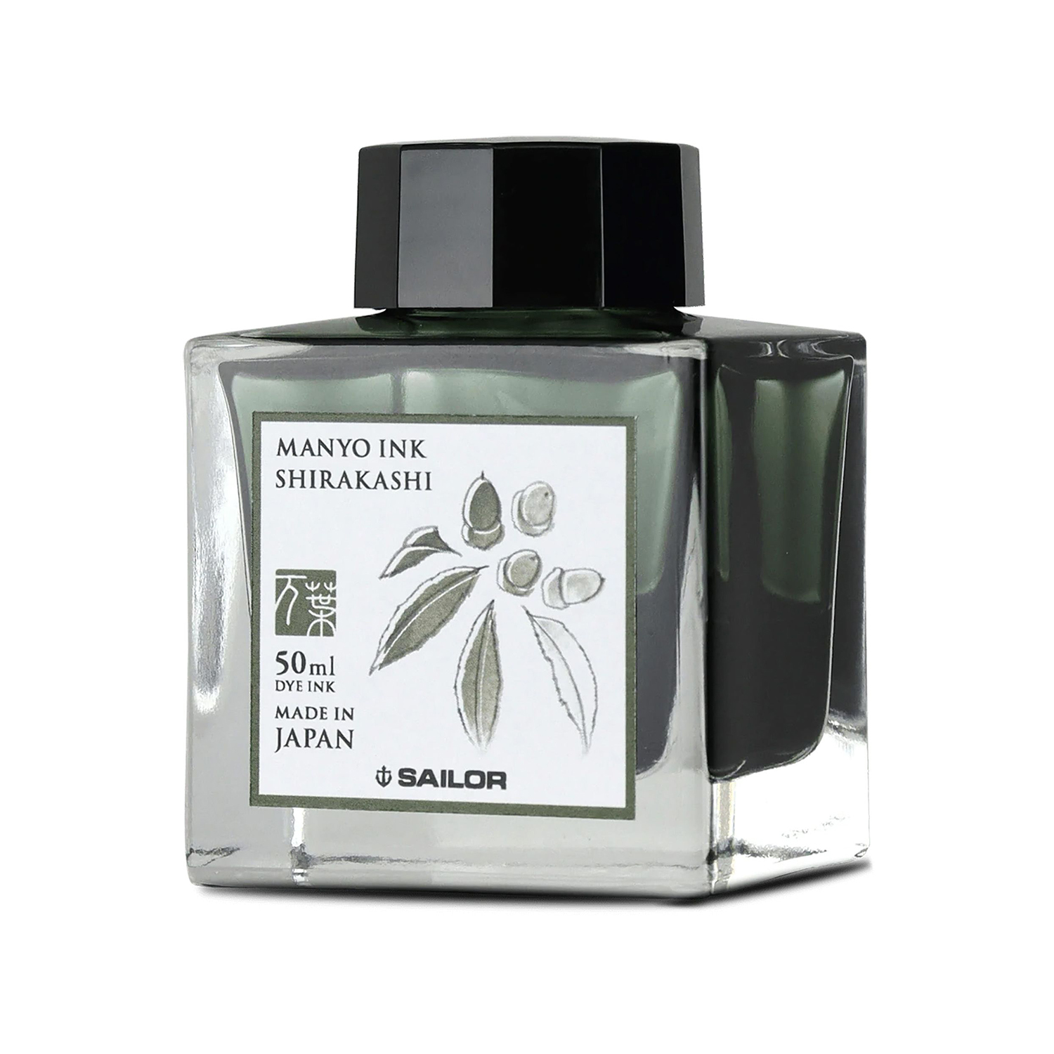 Sailor Manyo Shirakasi Ink - 50ml Ink Bottle Sailor Manyo Shirakasi Ink - 50ml Ink Bottle