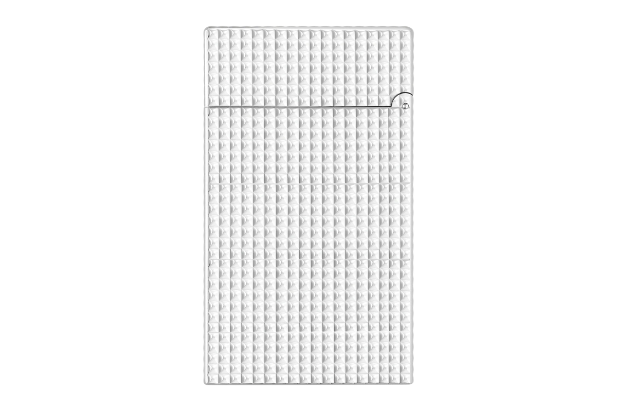 S.T. Dupont Le Grand Diamond Head Palladium Lighter