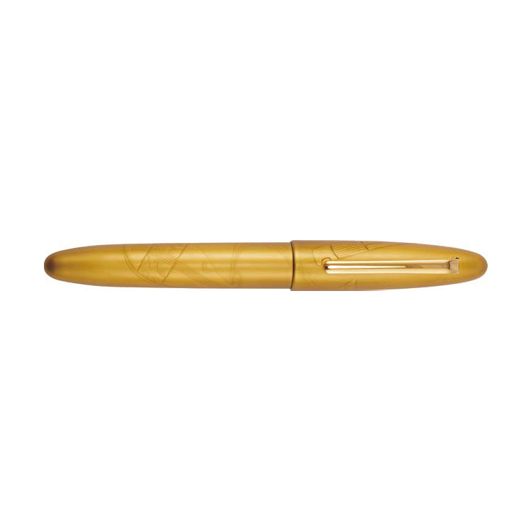 Taccia Kin-ji Maki-e Urushi Shijima Biwa Fountain pen