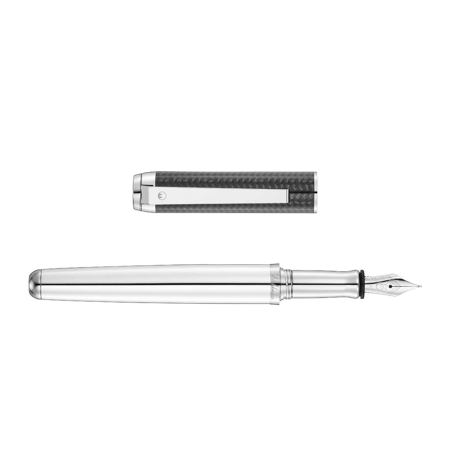 Pluma Estilográfica Waldmann Carbon F. LE