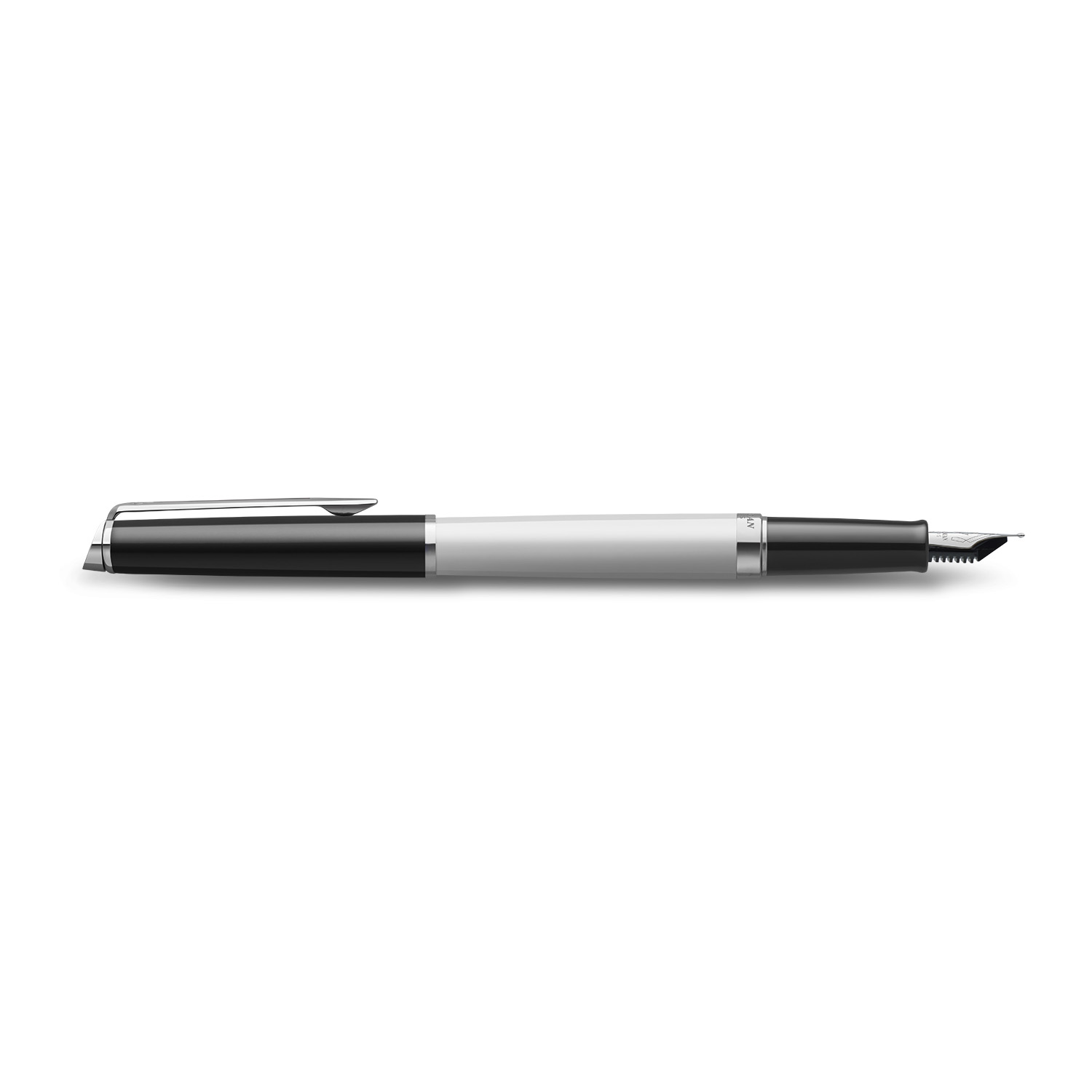 Waterman Hemisphere Kleurblok Zwart Wit CT Vulpen