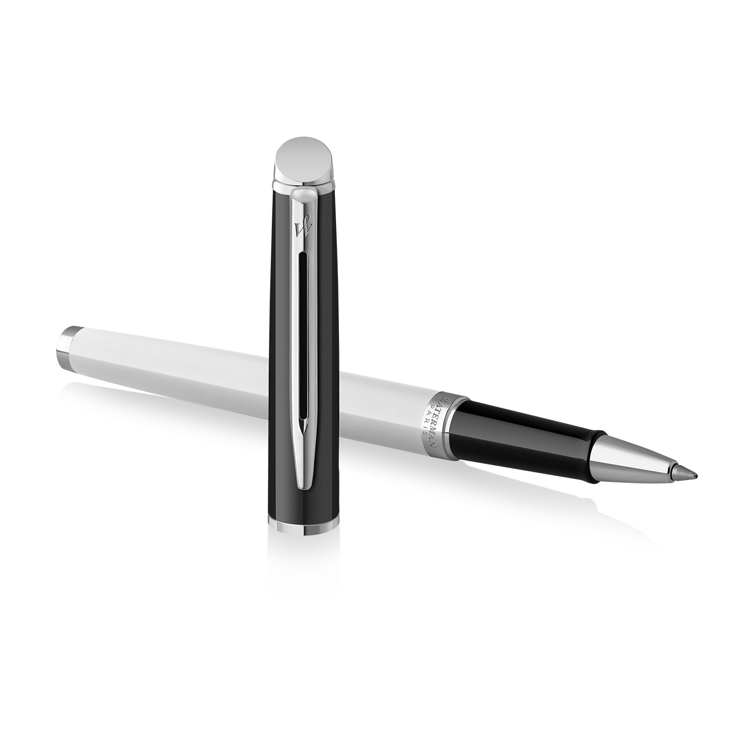 Waterman Hemisphere Colour Block Black and White CT Rollerball Waterman Hemisphere Colour Block Black and White CT Rollerball