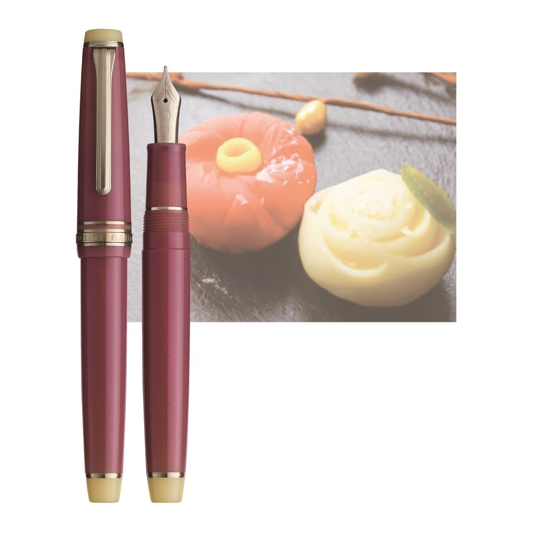 Sailor Pro Gear Slim Japanese Sweets Wagashi Nerikiri GT Fountain pen